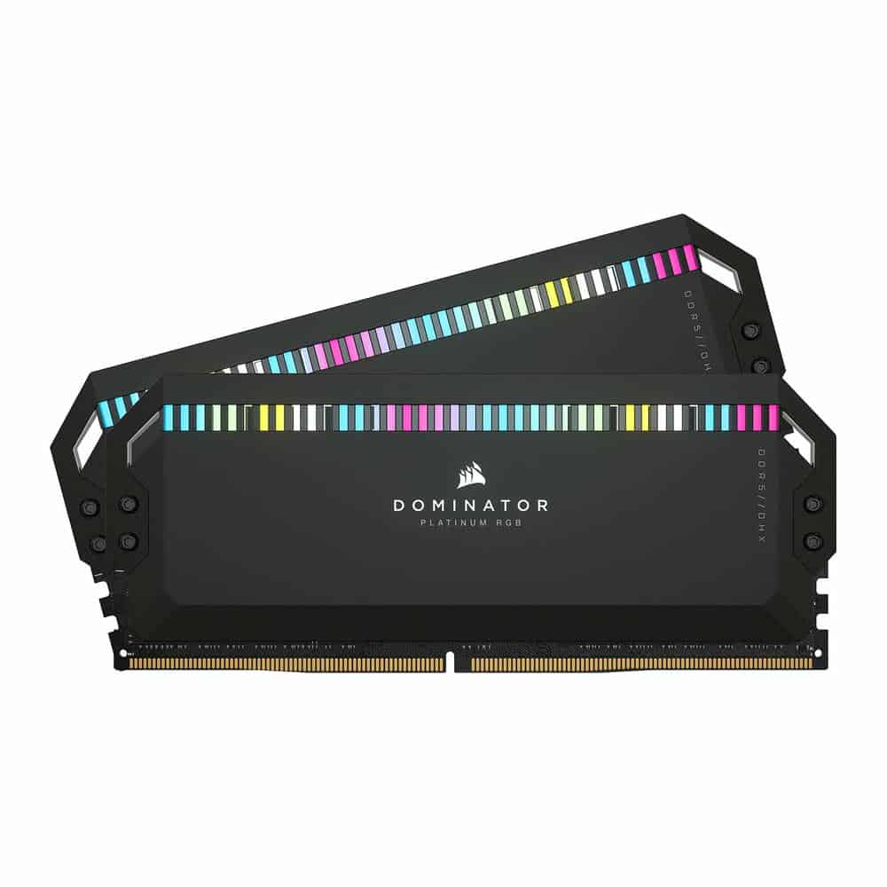 (image for) Corsair DOMINATOR Platinum RGB Black 32GB 7200MHz DDR5 Memory Kit